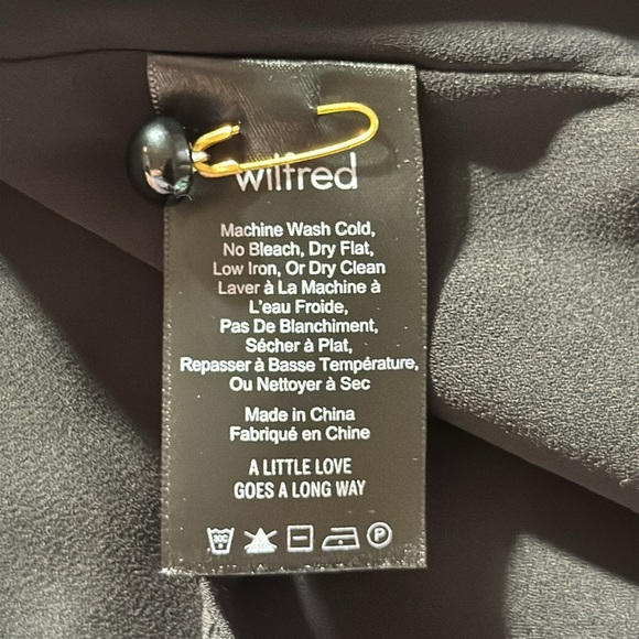 Aritzia Wilfred Nazaire Dress in Black - Picture 8 of 13